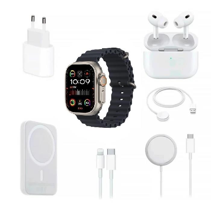 KIT RELOJ X8 Ultra -AUDIFONOS -BATERIA
