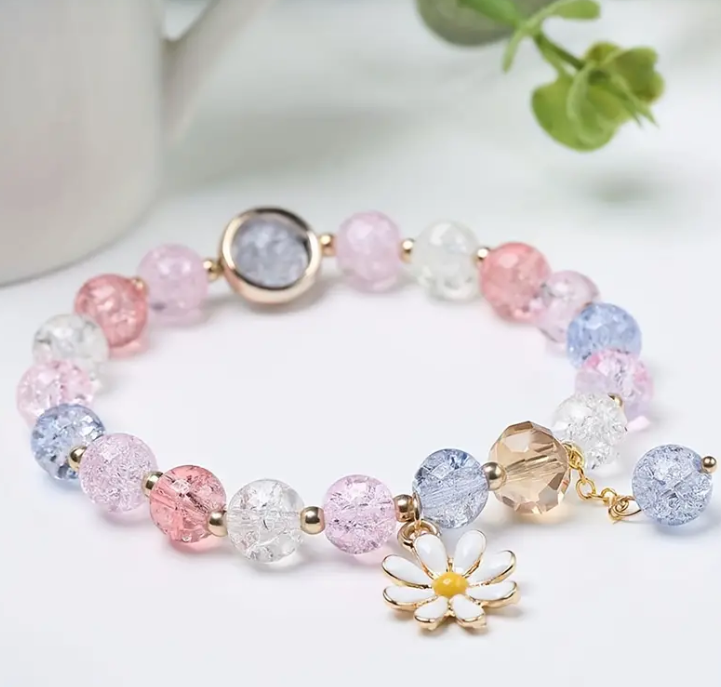Preciosa pulsera de jade hecha a mano