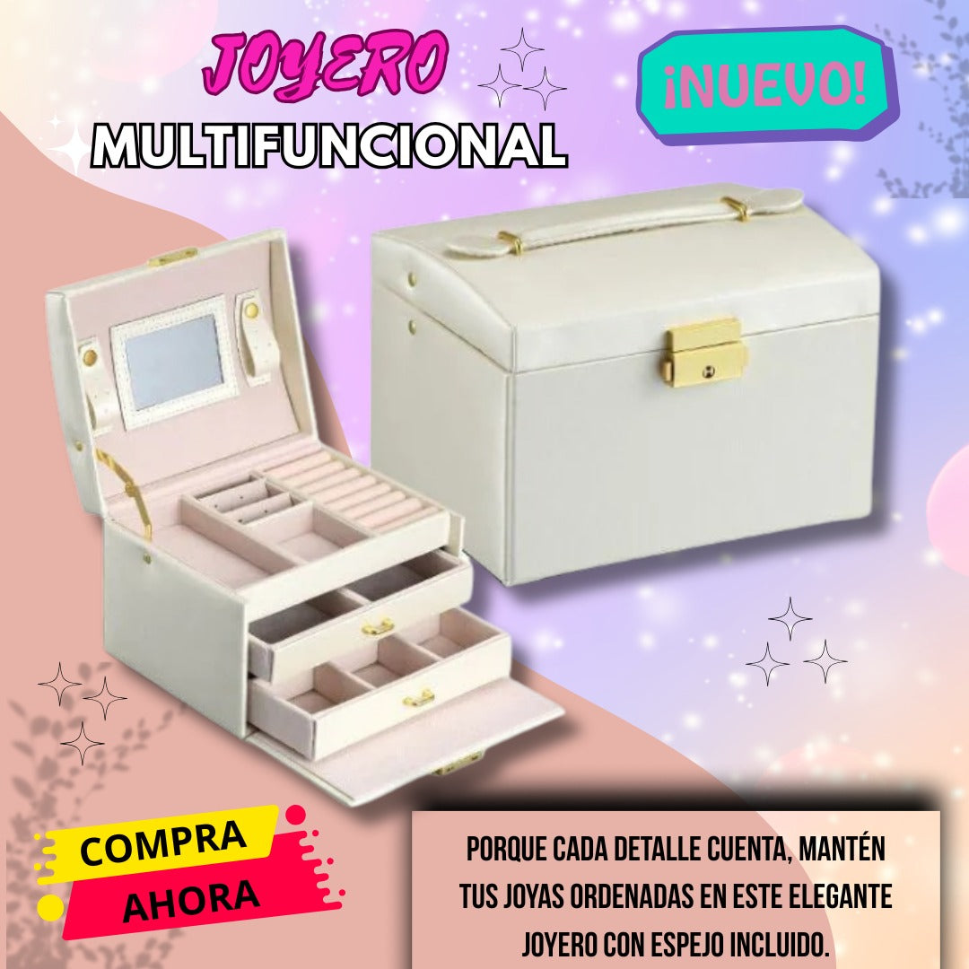JOYERO PREMIUM MUJERES 3 NIVELES