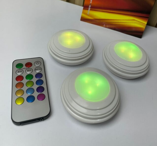 Kit De 3 Luces RGB Luz Indirecta