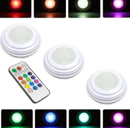 Kit De 3 Luces RGB Luz Indirecta