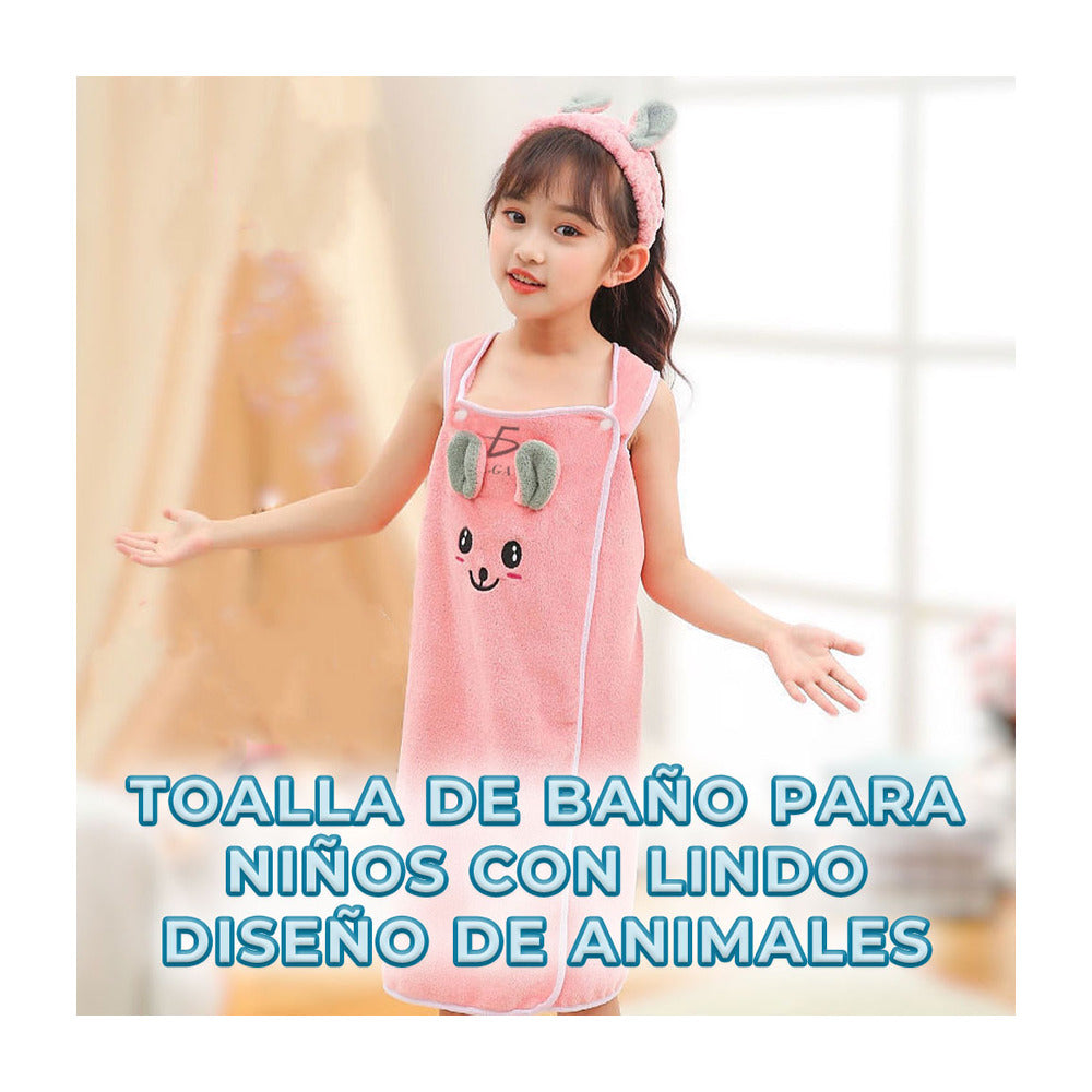 TOALLA BATA CON BALACA NIÑAS