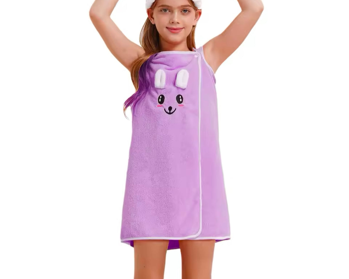 TOALLA BATA CON BALACA NIÑAS