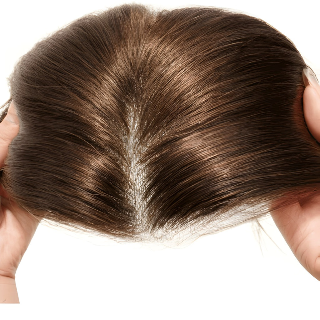Topper de Cabello Natural 100% Humano