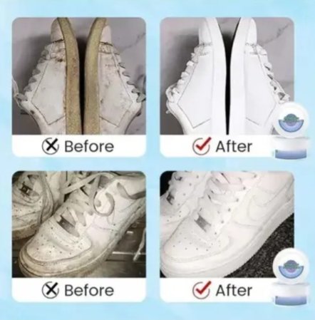 Crema Limpiadora De Zapatos Blanqueador