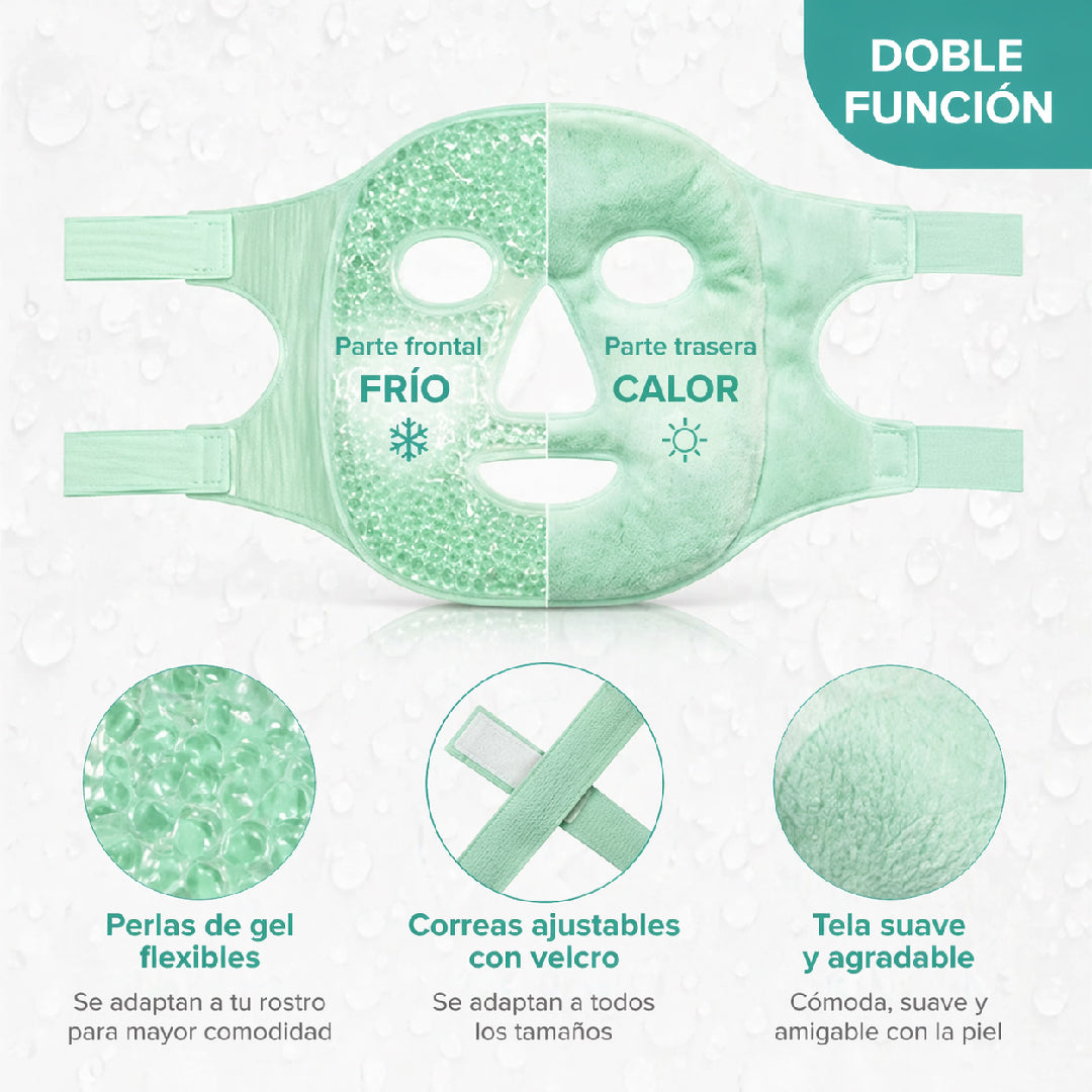 Mascara Facial Gel Frío Calor