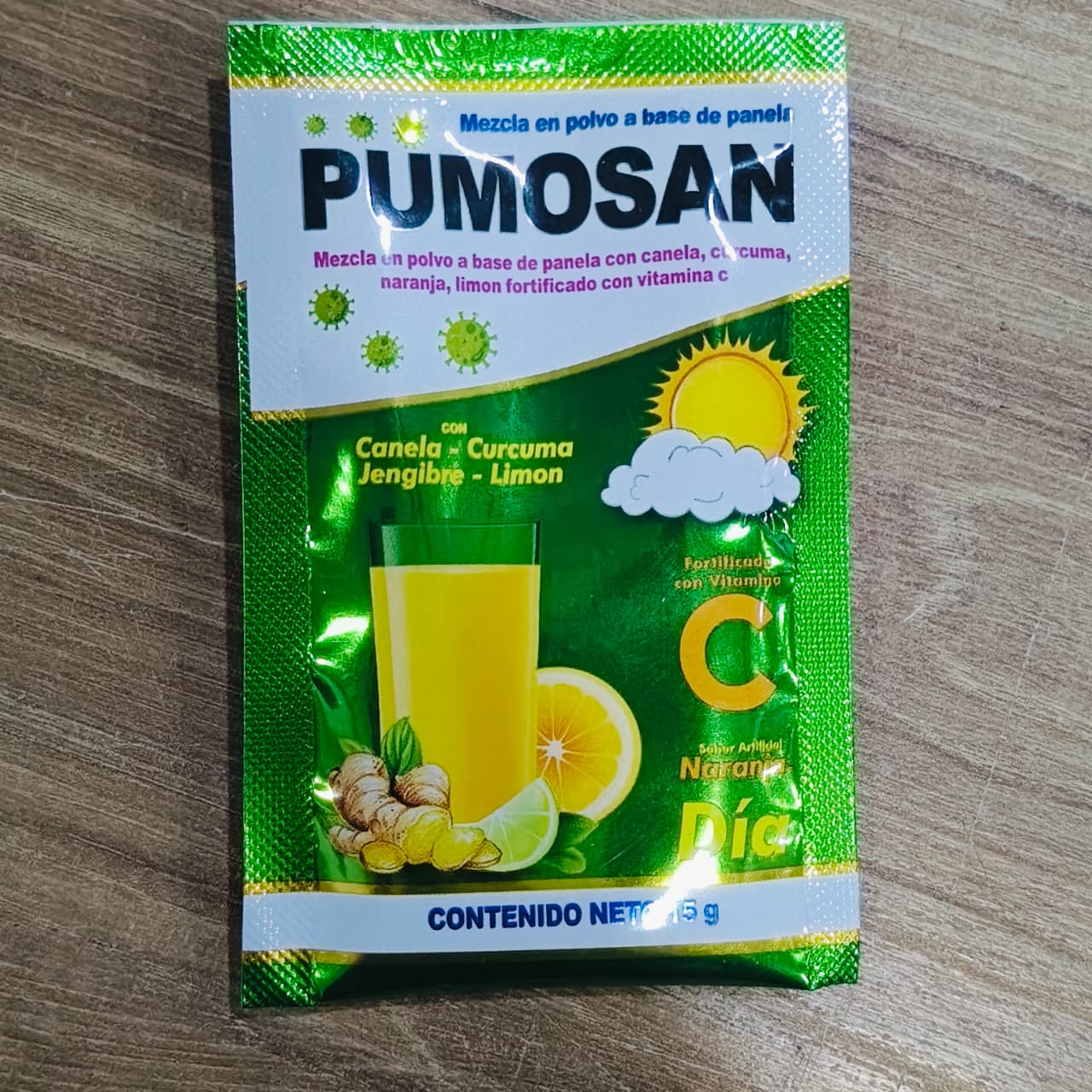 PUMOSAN DÍA CAJA x 24 sobres INVIMA