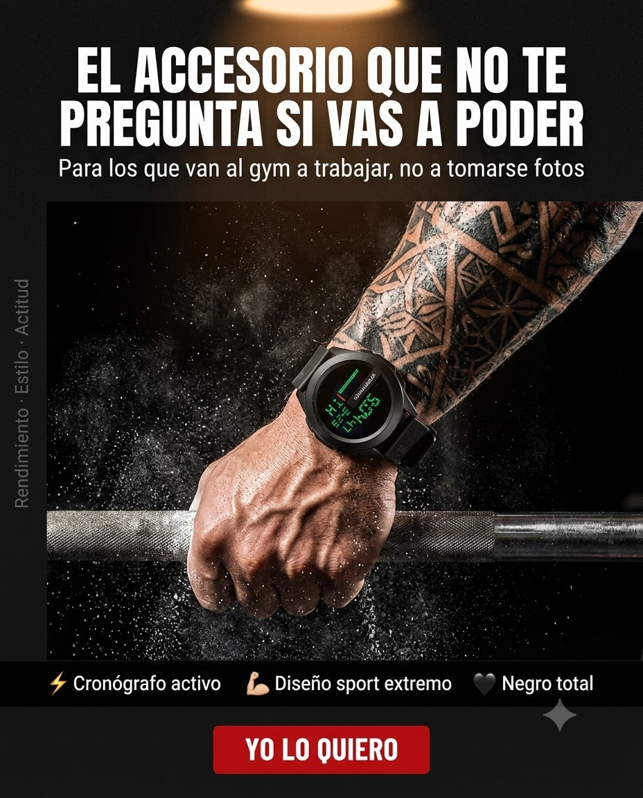 reloj deportivo para hombre cronografo🔥