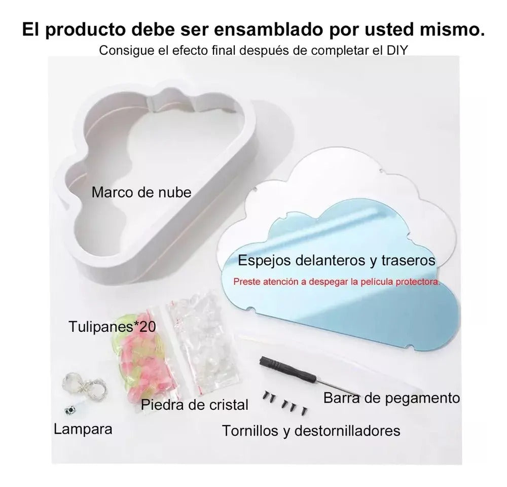 LAMPARAS NUBE TULIPANES A2503-290