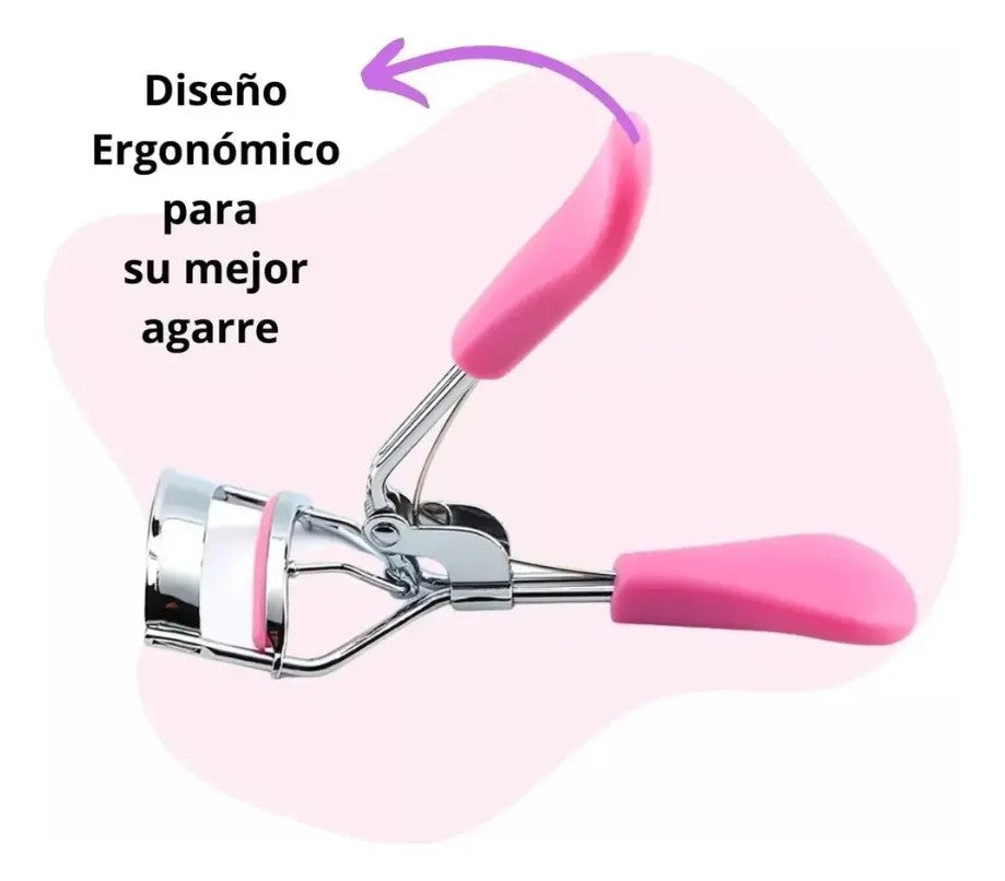 Encrespador de pestañas acero inoxidable