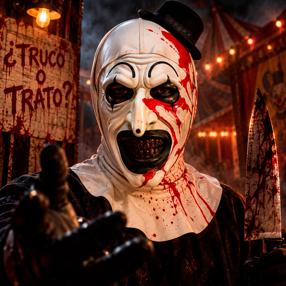 Máscara Art The Clown Terrifier Látex
