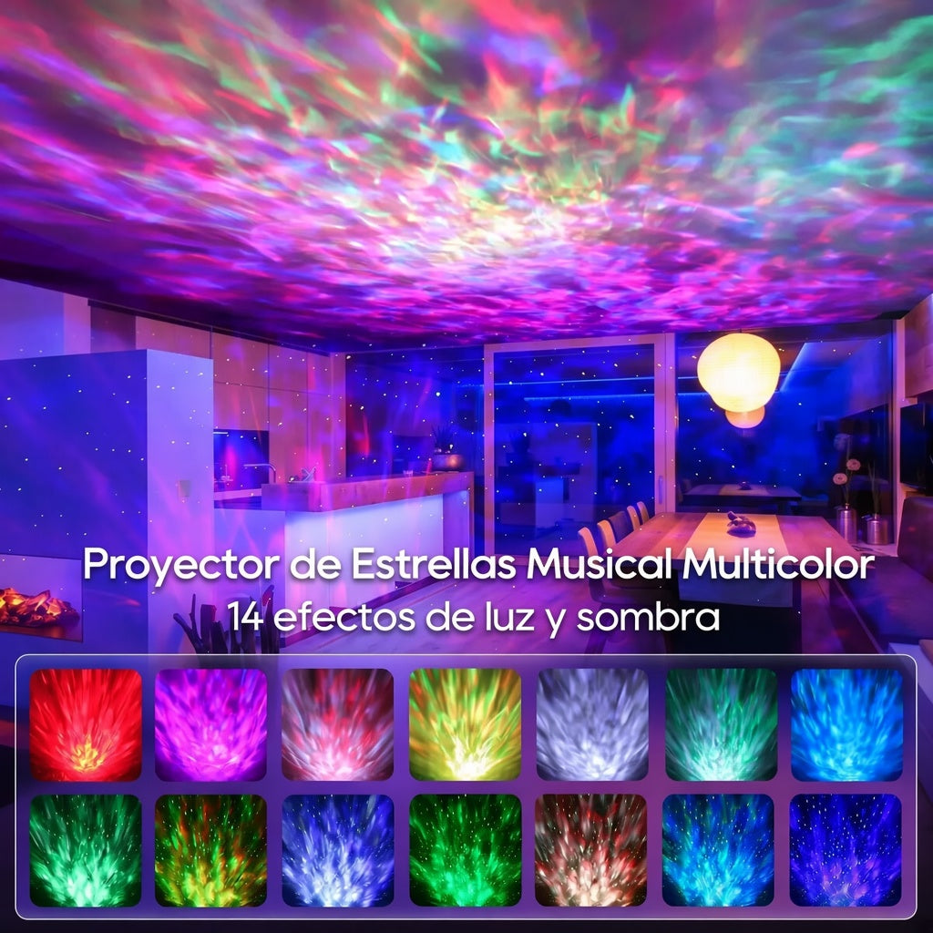 Lampara Proyector Galaxia