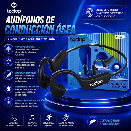 Audifonos De conduccion Osea
