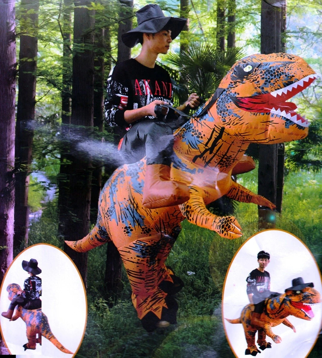 Disfraz Inflable de Dinosaurio T-Rex