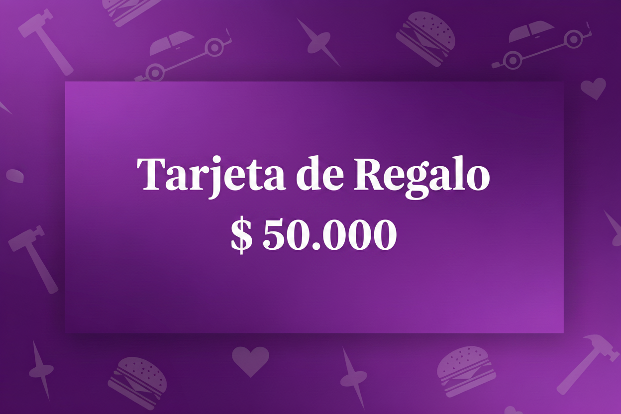 Tarjeta de regalo Ervi