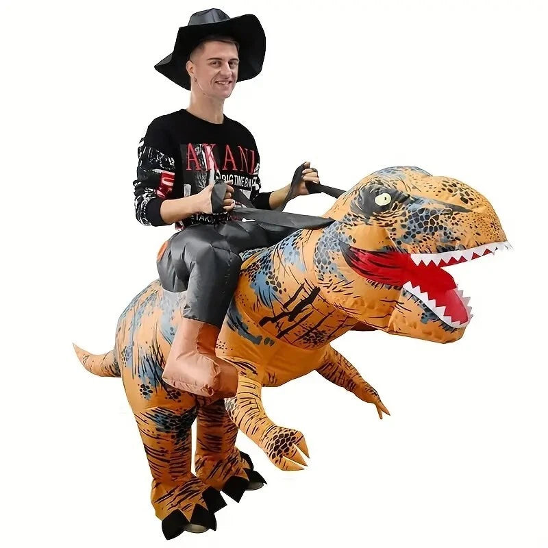 Disfraz Inflable de Dinosaurio T-Rex