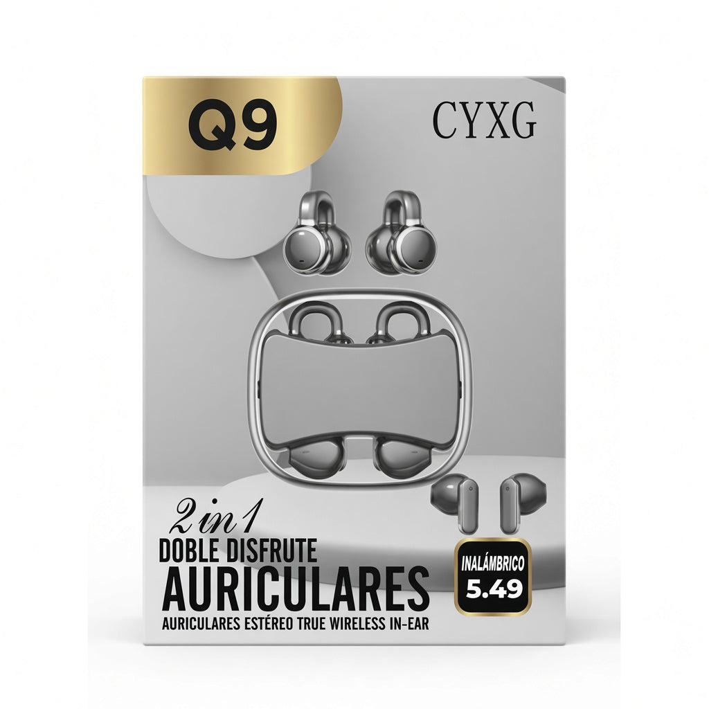 AUDIFONOS INALAMBRICOS AURICULARES Q9