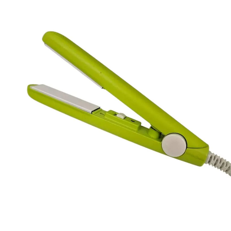 mini plancha de cabello viajera